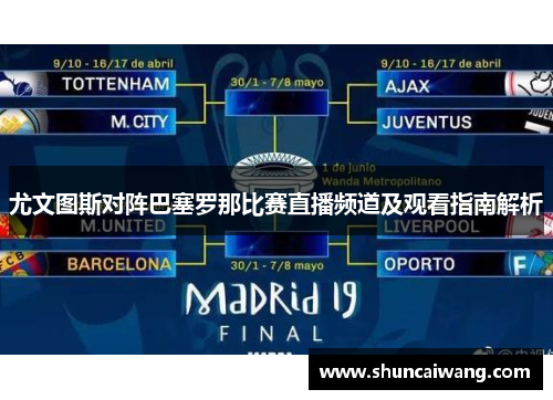 尤文图斯对阵巴塞罗那比赛直播频道及观看指南解析